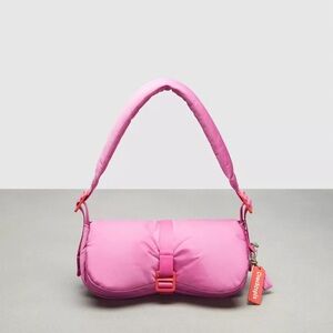 Coach Vibrant Pink Wavy Dink Bag